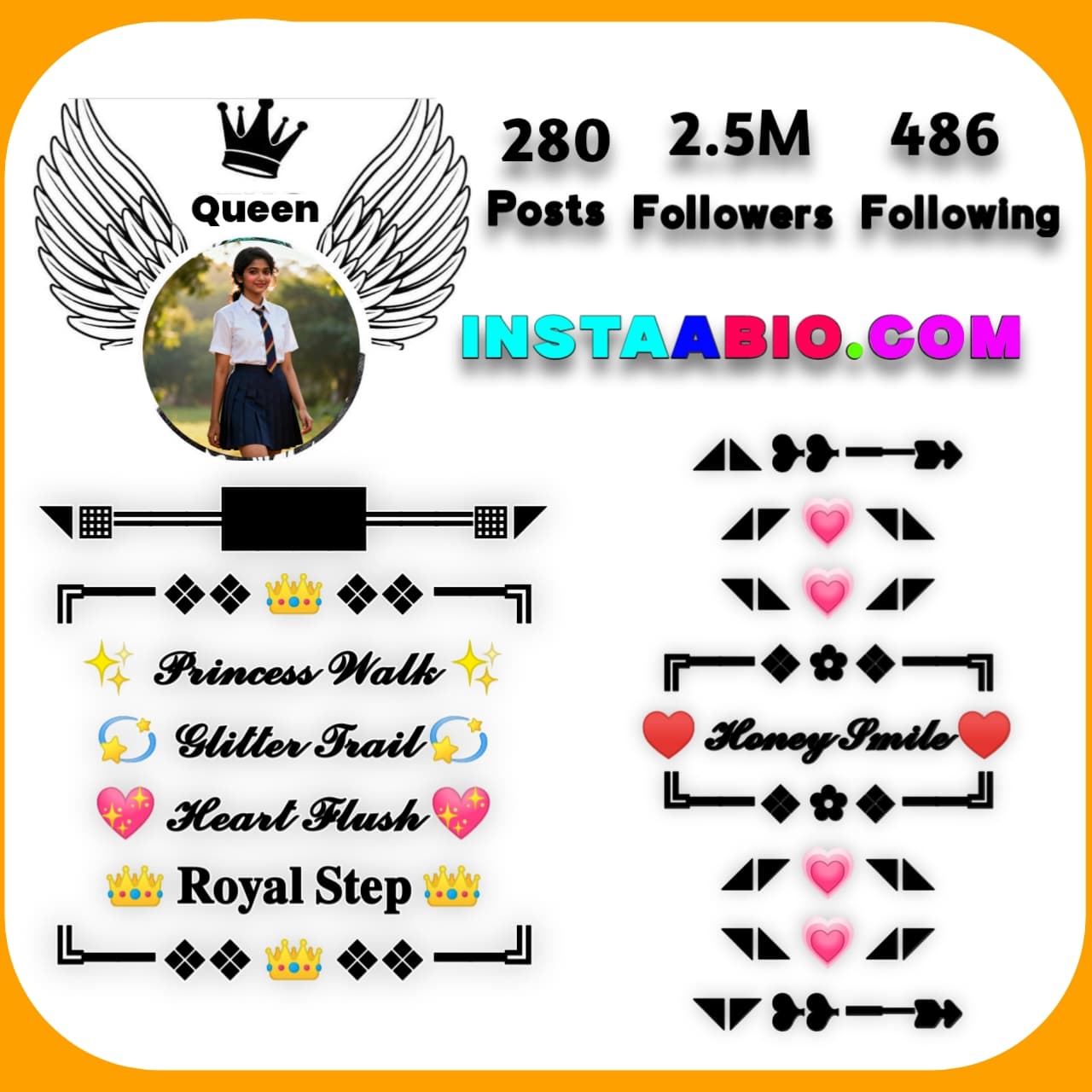 Instagram Bio For Queen Girl Stylish Font